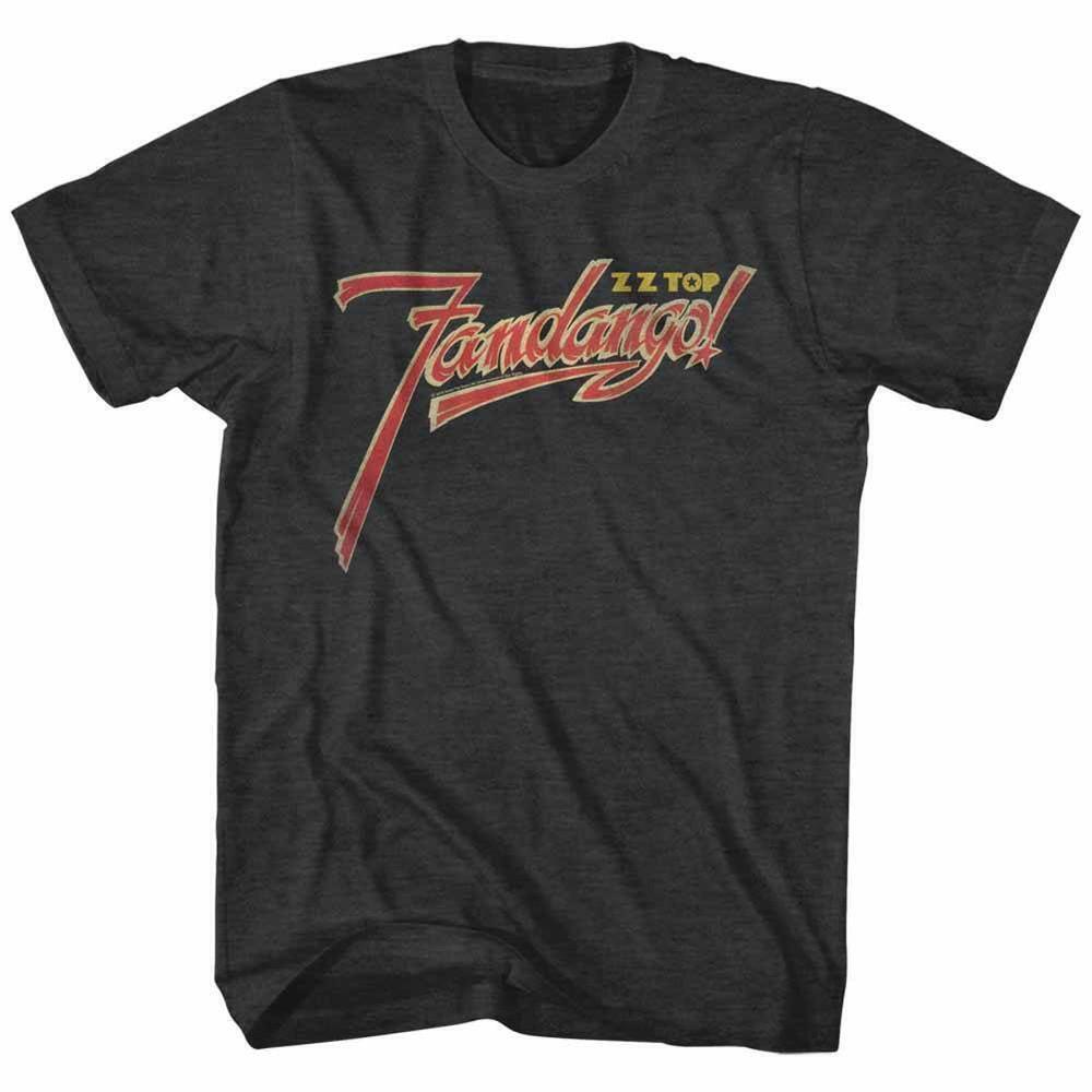 Top Fandango Logo Black Heather Adult T Shirt